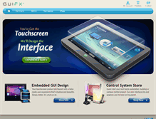 Tablet Screenshot of guifx.com